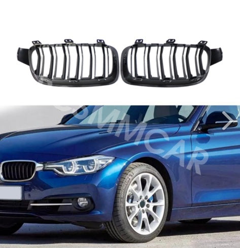 Car Front Bumper Hood Grille Fit For BMW 3 Series F30 F35 2013-2019