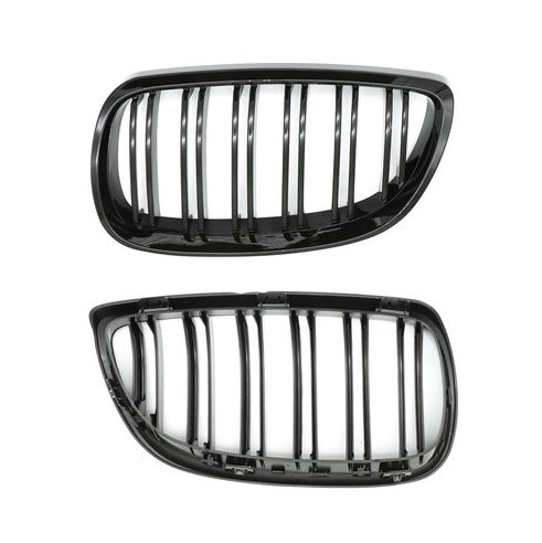 For BMW E92 E93 2007-2010 Gloss Black Front Kidney Grille Style 328i 335i Coupe