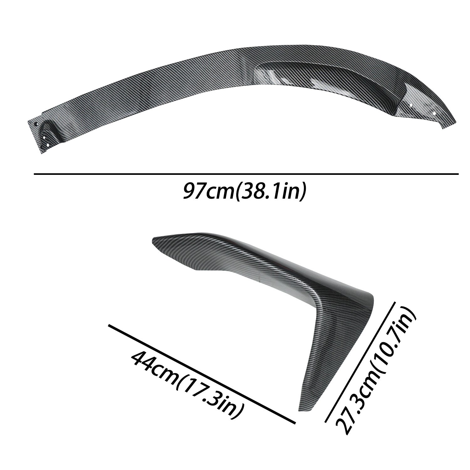 Front Bumper Lip Splitter Carbon Fiber Style For 2015-2020 BMW F80 F82 F83 M3 M4