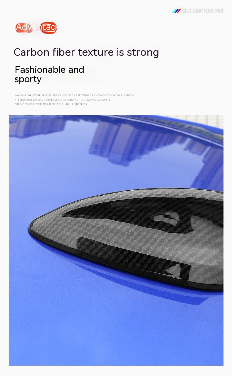 Suitable For BMW Antenna Carbon Fiber Antenna Cover