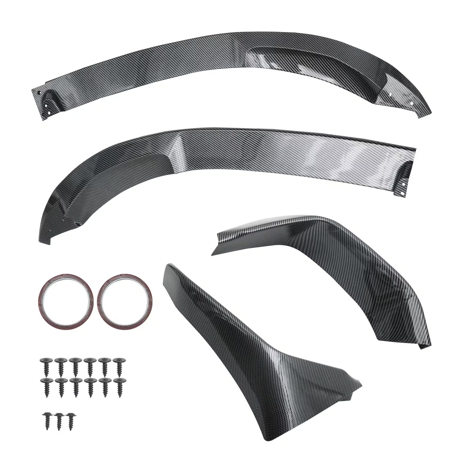 Front Bumper Lip Splitter Carbon Fiber Style For 2015-2020 BMW F80 F82 F83 M3 M4