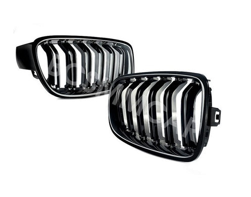 Car Front Bumper Hood Grille Fit For BMW 3 Series F30 F35 2013-2019