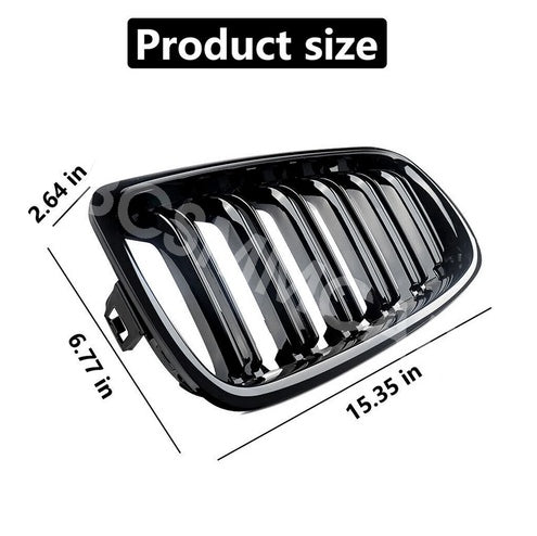 Car Front Bumper Hood Grille Fit For BMW 3 Series F30 F35 2013-2019