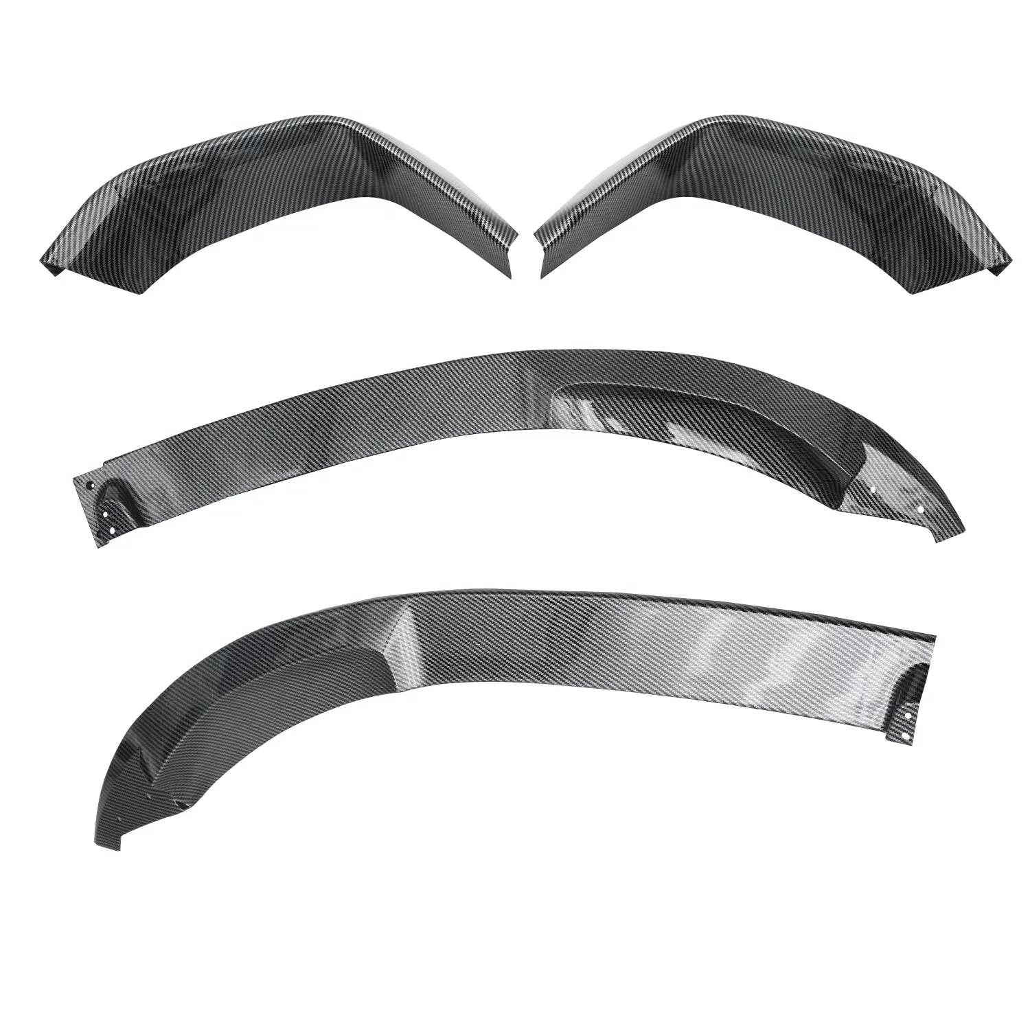 Front Bumper Lip Splitter Carbon Fiber Style For 2015-2020 BMW F80 F82 F83 M3 M4