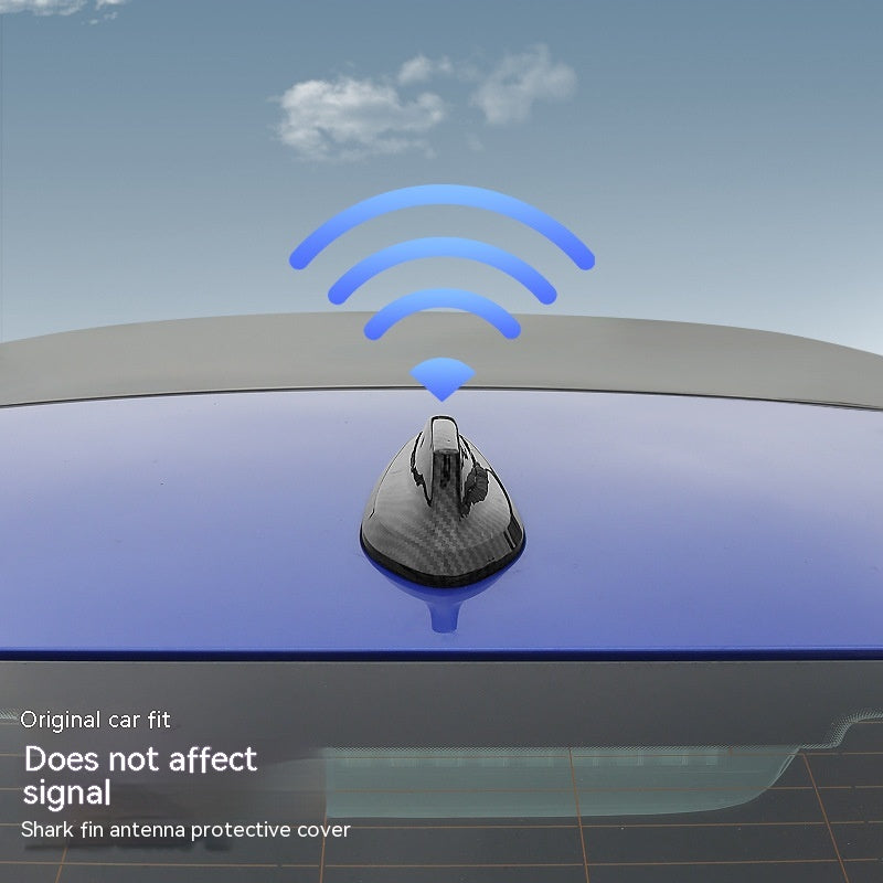 Suitable For BMW Antenna Carbon Fiber Antenna Cover