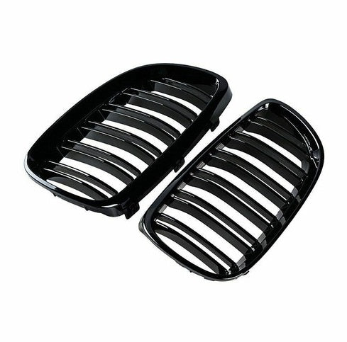 For BMW E92 E93 2007-2010 Gloss Black Front Kidney Grille Style 328i 335i Coupe